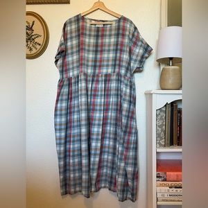 Offon Plaid Dress